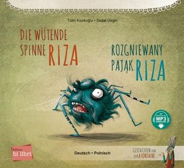 portada Die Wütende Spinne Riza. Deutsch-Polnisch (in Polaco)