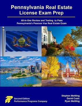 portada Pennsylvania Real Estate License Exam Prep: All-in-One Review and Testing to Pass Pennsylvania's Pearson Vue Real Estate Exam (en Inglés)