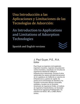 portada Una Introducción a las Aplicaciones y Limitaciones de las Tecnologías de Adsorción: An Introduction to Applications and Limitations of Adsorption Tech