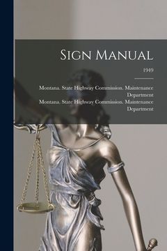 portada Sign Manual; 1949 (en Inglés)