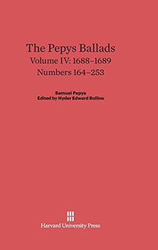 portada The Pepys Ballads, Volume iv, (1688-1689) (in English)