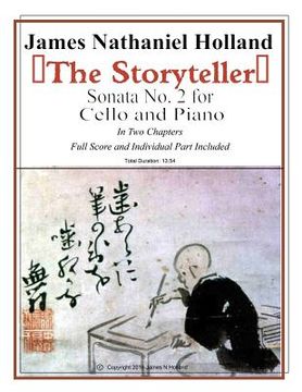 portada The Storyteller Sonata No. 2 for Cello and Piano: Piano Score and Individual Part Included (in English)