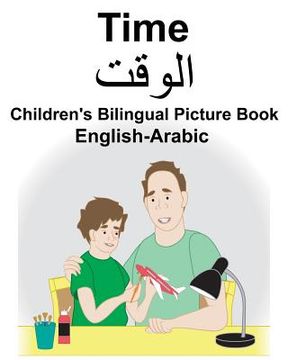 portada English-Arabic Time Children's Bilingual Picture Book