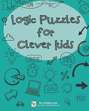 portada Logic Puzzles For Clever Kids: Volume 1