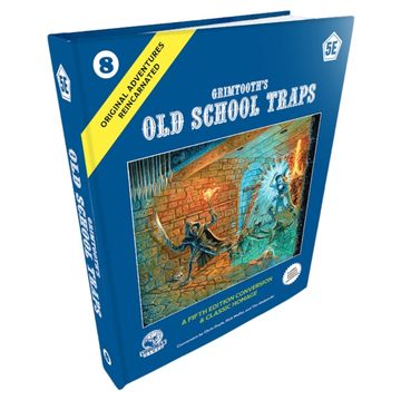 portada D&D 5e: Original Adventures Reincarnated #8: Grimtooth's Old School Traps (in English)