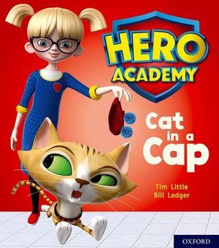 portada Hero Academy: Oxford Level 1+, Pink Book Band: Cat in a cap (en Inglés)