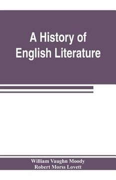portada A history of English literature (en Inglés)