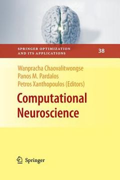 portada computational neuroscience (en Inglés)