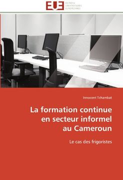 portada La Formation Continue En Secteur Informel Au Cameroun