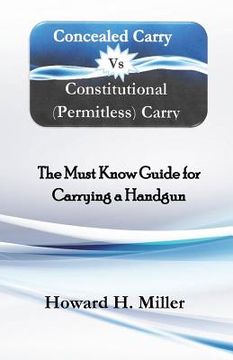 portada Concealed Carry vs Constitutional {Permitless} Carry (in English)