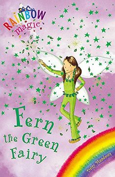 portada Fern the Green Fairy: The Rainbow Fairies Book 4 (Rainbow Magic) (en Inglés)