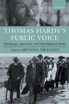 portada thomas hardy`s public voice