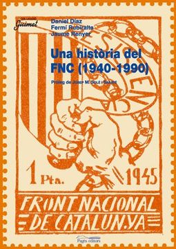portada Una història del Front Nacional de Catalunya (1940-1990) (Guimet)