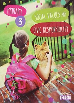 portada Social Values and Civic Responsibility 3. (Anaya English)