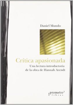 portada Critica Apasionada. Una Lectura Introductoria (in Spanish)