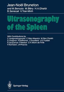 portada ultrasonography of the spleen (en Inglés)