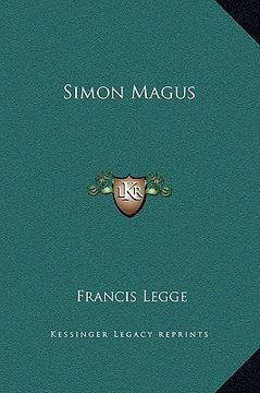 portada simon magus (en Inglés)