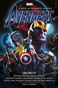 portada Avengers: Infinity Prose Novel (en Inglés)