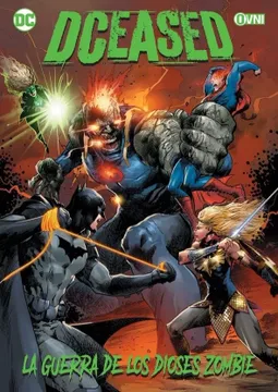 portada Dceased. La Guerra de los Dioses Zombie