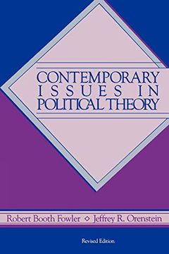 portada Contemporary Issues in Political Theory (en Inglés)