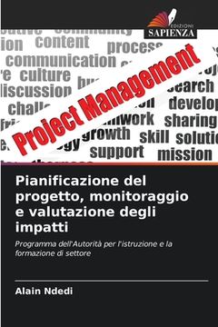 portada Pianificazione del progetto, monitoraggio e valutazione degli impatti (en Italiano)