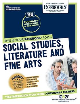 portada Social Studies, Literature and Fine Arts (en Inglés)