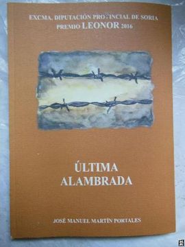 portada Ultima Alambrada. Premio Leonor 2016.