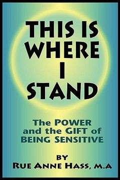 portada this is where i stand (en Inglés)