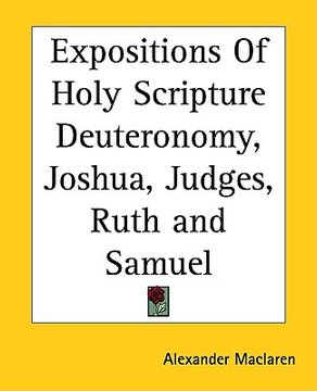 portada expositions of holy scripture deuteronomy, joshua, judges, ruth and samuel