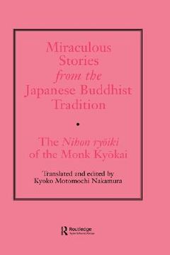 portada miraculous stories from the japanese buddhist tradition (en Inglés)