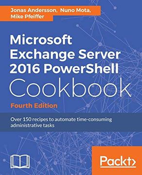 portada Microsoft Exchange Server 2016 Powershell Cookbook (en Inglés)