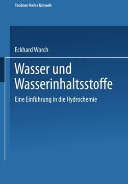 portada Wasser und Wasserinhaltsstoffe: Eine Einführung in die Hydrochemie (Teubner-Reihe Umwelt) (German Edition)