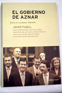 portada El gobierno de Aznar: balance de una gestión, 1996-2000