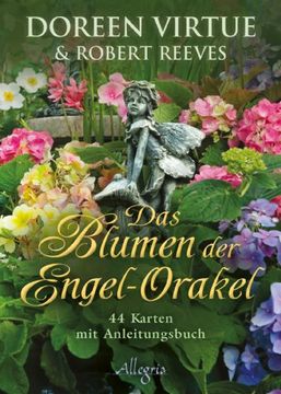 portada Das Blumen der Engel Orakel: 44 Karten mit Anleitungsbuch (en Alemán)