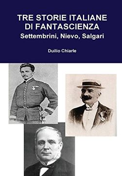 portada Tre Storie Italiane di Fantascienza: Settembrini, Nievo, Salgari