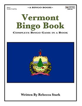 portada Vermont Bingo Book: Complete Bingo Game in a Book (Bingo Books) (en Inglés)