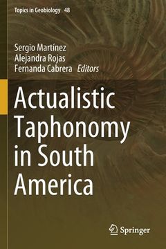 portada Actualistic Taphonomy in South America (en Inglés)