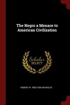 portada The Negro a Menace to American Civilization