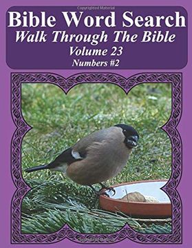 portada Bible Word Search Walk Through the Bible Volume 23: Numbers #2 Extra Large Print (en Inglés)