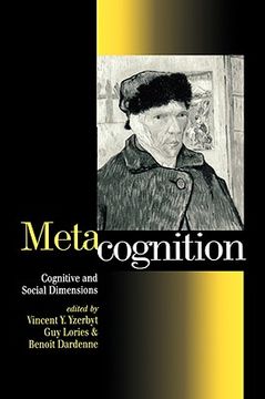 portada metacognition: cognitive and social dimensions (en Inglés)