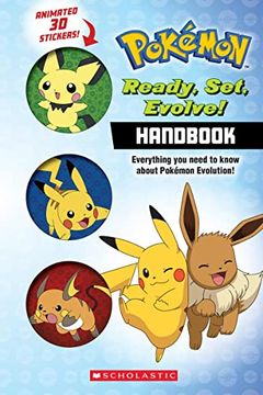 portada Ready, Set, Evolve! Handbook (Pokémon): With Lenticular Stickers (en Inglés)