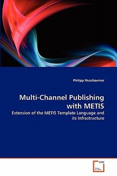 portada multi-channel publishing with metis (en Inglés)