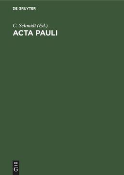 portada Acta Pauli