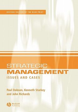 portada strategic management: issues and cases (en Inglés)