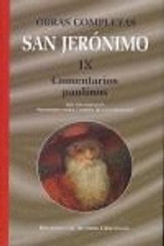 portada Obras completas de San Jerónimo. IX: Comentarios paulinos: 9 (NORMAL)