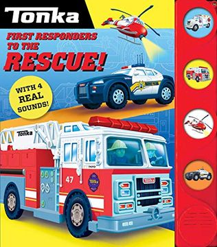 portada Tonka First Responders to the Rescue! (4-Button Sound Books) (in English)