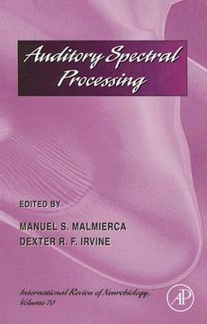 portada auditory spectral processing (en Inglés)