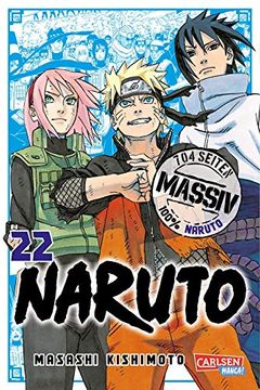 portada Naruto Massiv 22 (en Alemán)