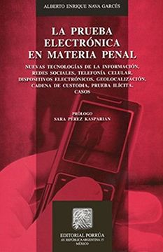 portada PRUEBA ELECTRONICA EN MATERIA PENAL, LA / 2 ED.