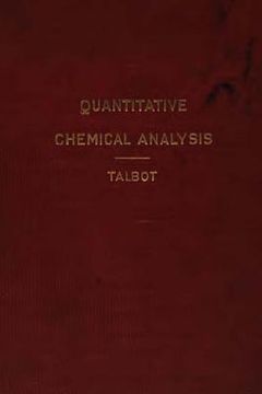 portada Quantitative Chemical Analysis (en Inglés)